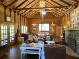 Mountain Hall: Unique Historic Cabin w/Large Deck